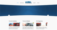 Desktop Screenshot of gubel.com.br